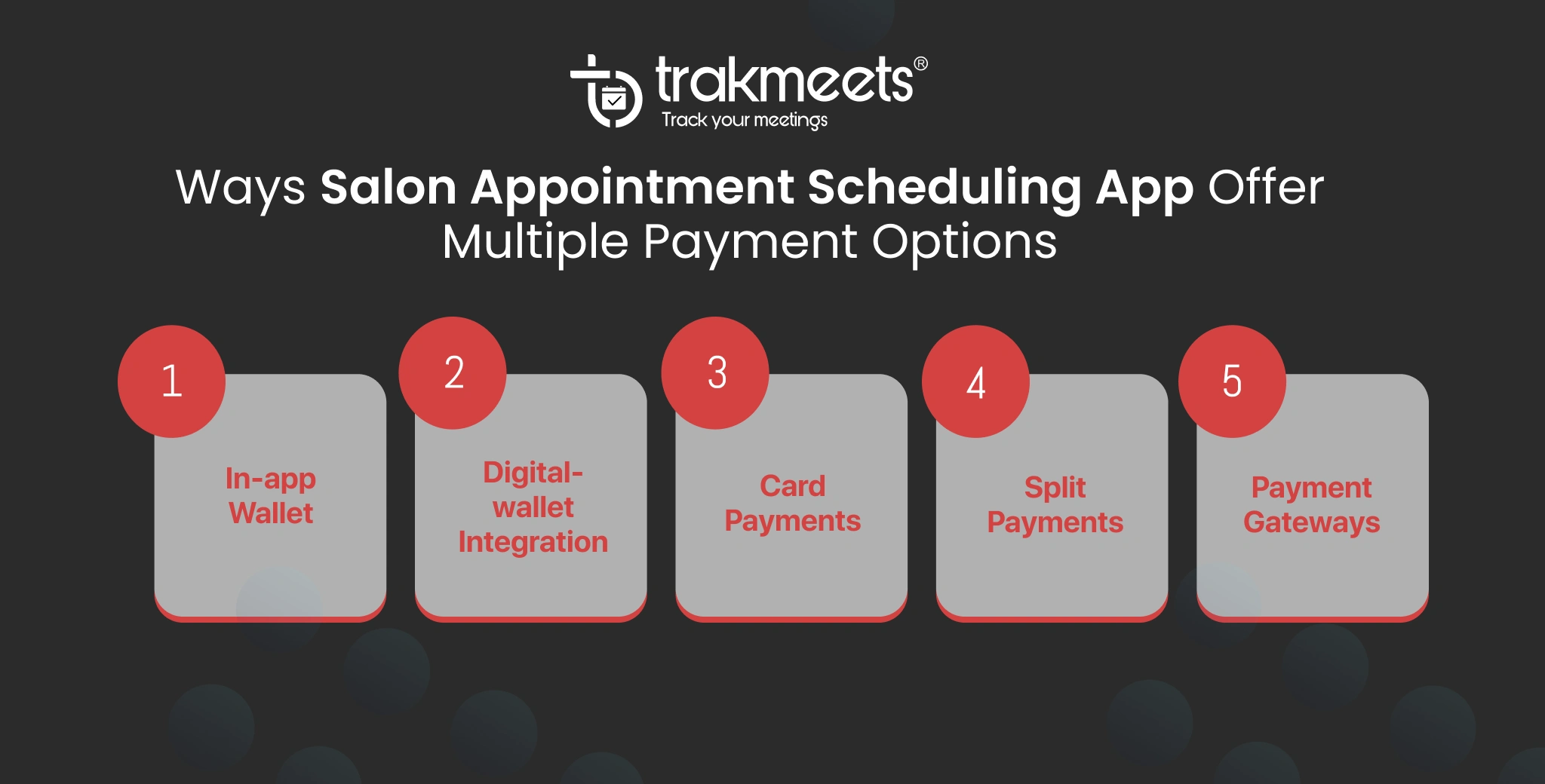 ravi garg, trakmeets, salon appointrment scheduling app, multi-payment options, in-app wallet, digital-wallet. card payments, split payments, payment gateways